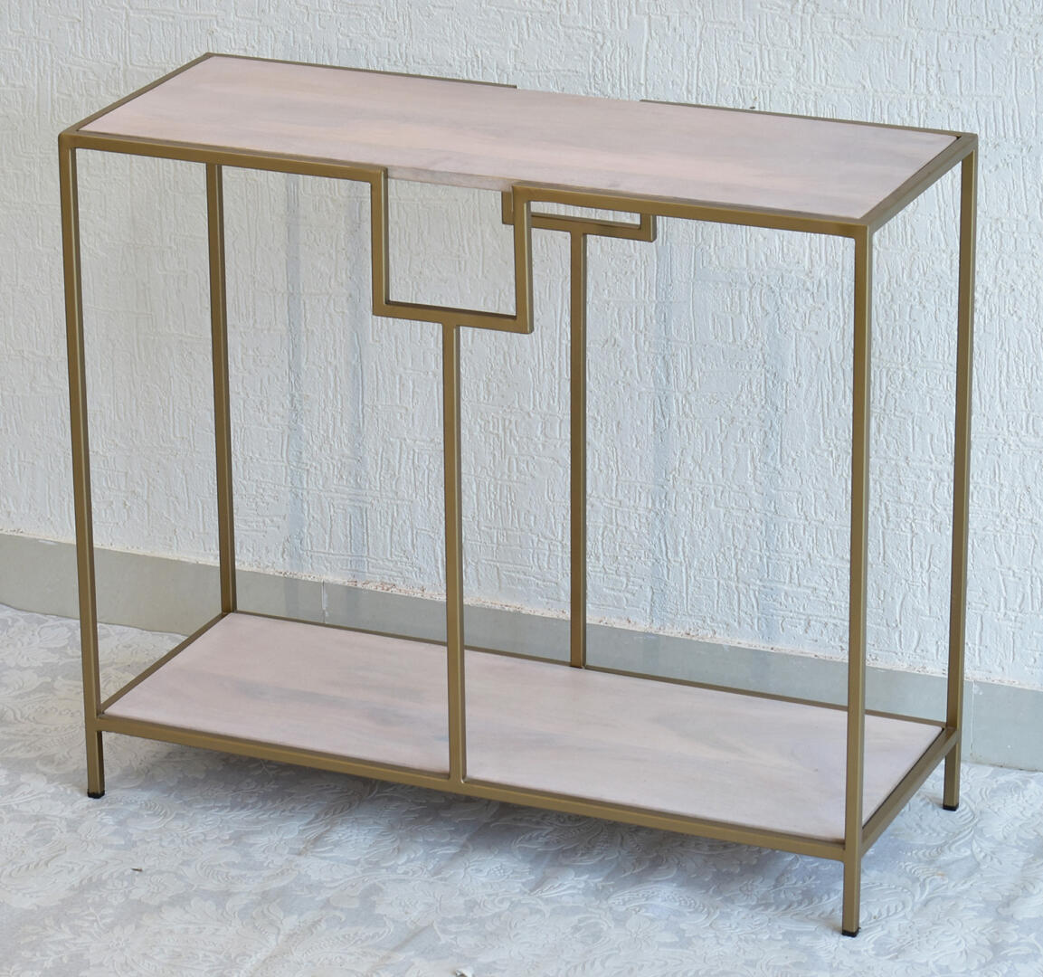 Kenny Multipurpose White Console Hall Table